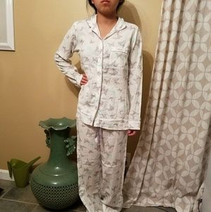 Victoria Secret Blue Butterfly PJ set